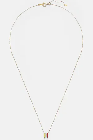 PERSÉE 18kt necklace with enamel