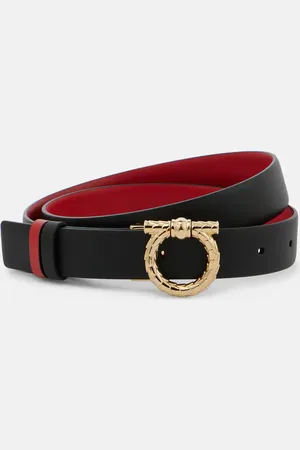 Salvatore Ferragamo Gancini reversible leather belt