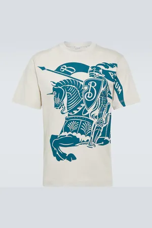 Burberry Printed cotton jersey T-shirt