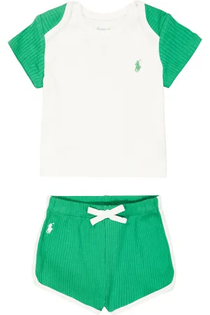 Ralph Lauren Baby set of cotton T-shirt and shorts
