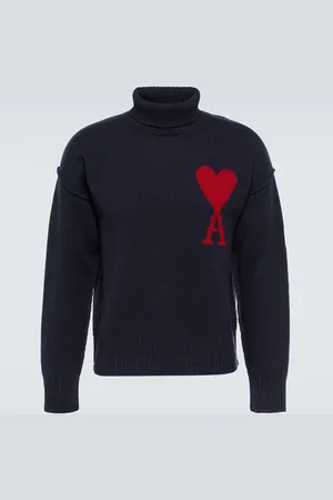 Ami Ami De Cour virgin wool turtleneck sweater