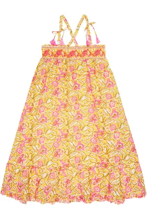 Louise Misha Marceline floral cotton dress
