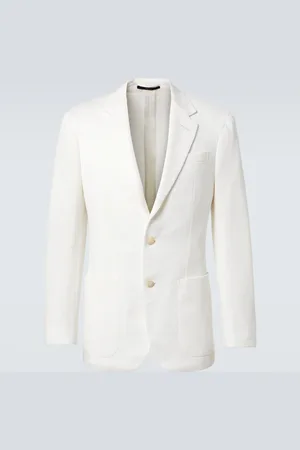 Dunhill Cotton pique blazer