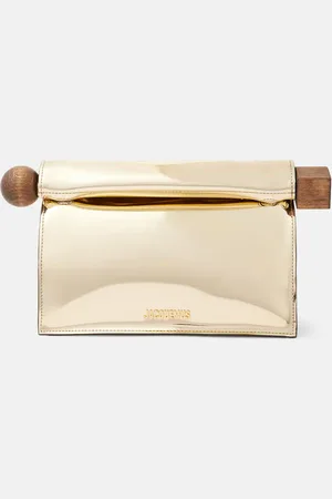 Jacquemus Rond Carre faux leather clutch