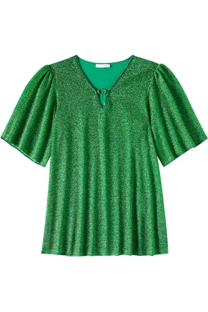 Oseree Lumiere lame beach dress