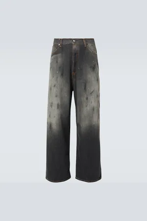 Acne Studios 2023M distressed wide-leg jeans