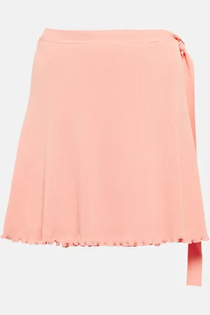 LIVE THE PROCESS Malia side-tie miniskirt