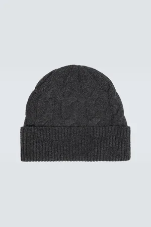 LE KASHA Abobo cable-knit cashmere beanie