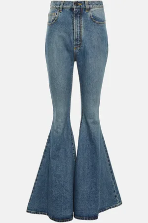 Alaïa High-rise flared jeans