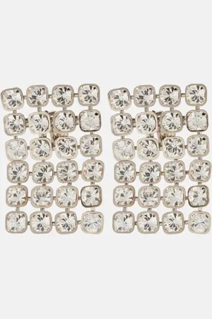Balenciaga 10PM embellished drop earrings