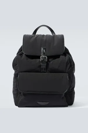 Bottega Veneta Crossroad leather-trimmed backpack