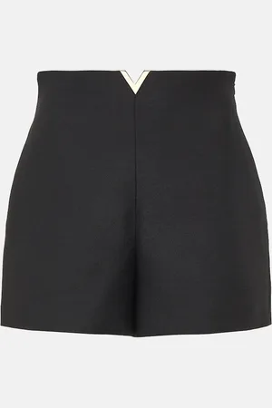 VALENTINO VGold Crepe Couture shorts