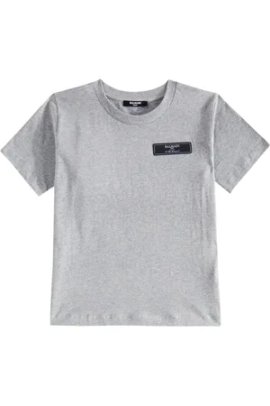 Balmain Printed cotton jersey T-shirt