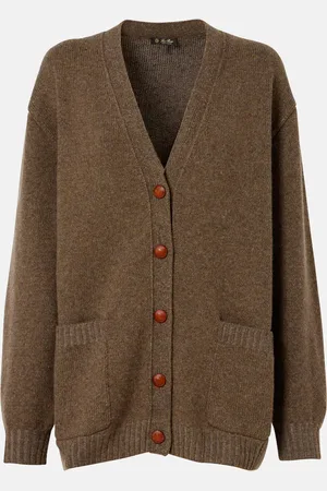 Loro Piana Pastore cashmere cardigan