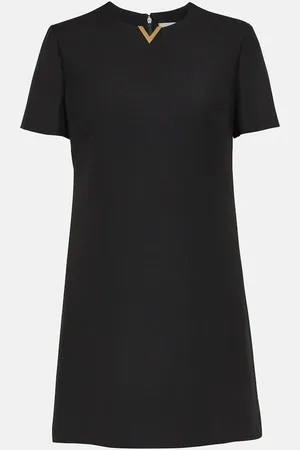 VALENTINO Crepe Couture minidress