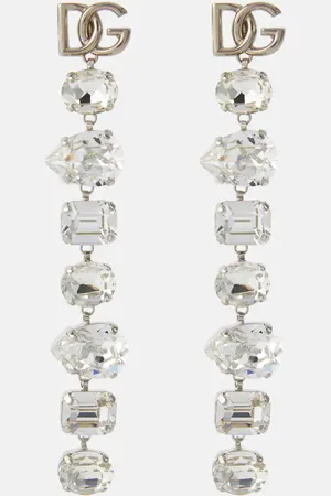 Dolce & Gabbana DG crystal-embellished earrings