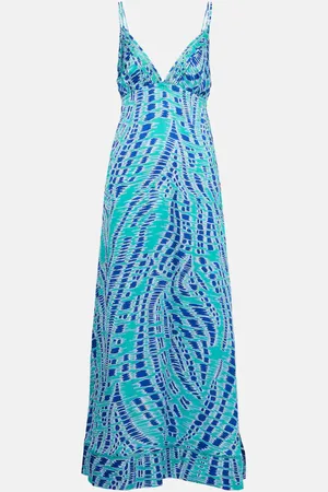 POUPETTE ST BARTH Cassandra printed satin slip dress
