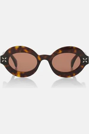 Alaïa Petal round sunglasses
