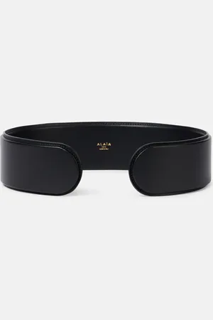 Alaïa Flex Straight leather belt