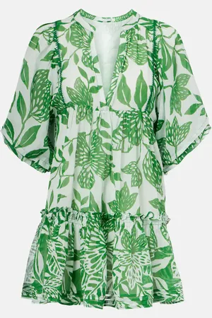 POUPETTE ST BARTH Aria floral cotton minidress