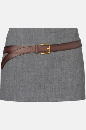 Prada Applique miniskirt