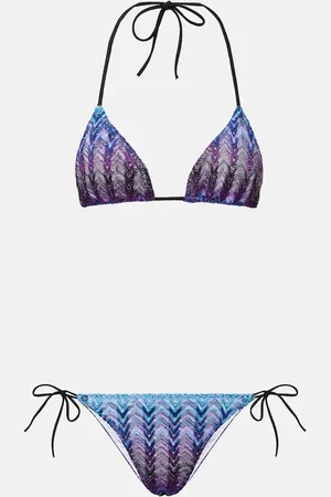 Missoni Zigzag lame bikini