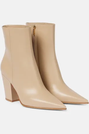 Gianvito Rossi Keinna 85 leather ankle boots