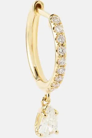Anita 18kt single earring with diamonds