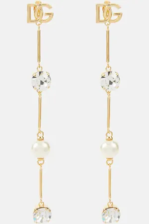 Dolce & Gabbana DG embellished earrings