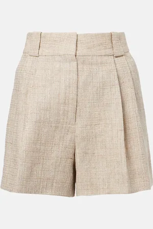 Blazé Milano Selle linen and cotton blend shorts