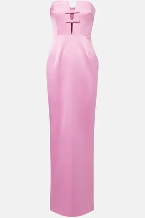Ilkyaz Ozel Noa crepe gown