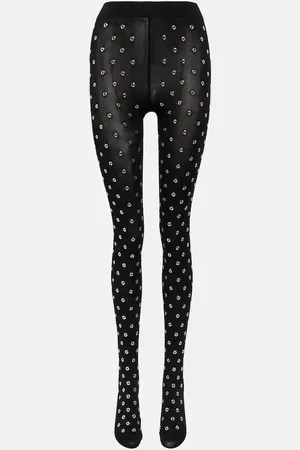Alaïa Studded high-rise tights