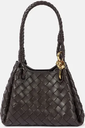 Bottega Veneta Parachute Small Intrecciato leather shoulder bag
