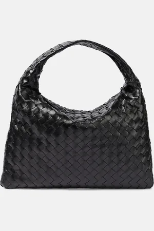 Bottega Veneta Hop Medium Intrecciato leather shoulder bag