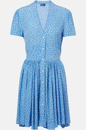 Ralph Lauren Floral crepe shirt dress