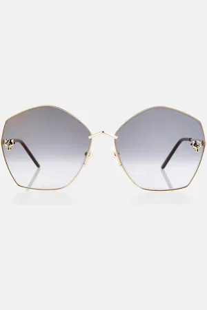 Cartier Panthere de Cartier oversized sunglasses