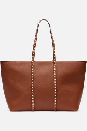 VALENTINO GARAVANI Rockstud leather tote bag