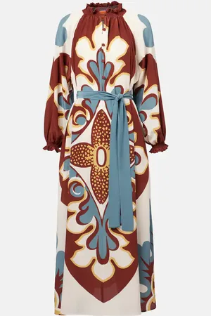 La DoubleJ Cerere silk crepe de chine midi dress