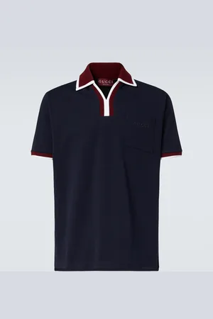 Gucci Cotton pique polo shirt