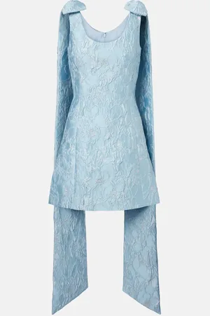 Markarian Lame brocade minidress