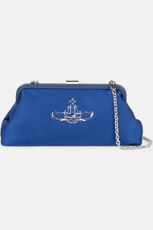 Vivienne Westwood Dorothy embroidered satin clutch
