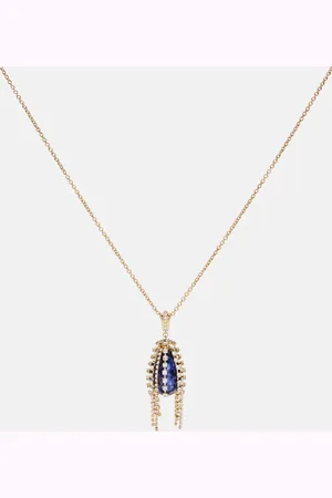 Chloé Crystal-embellished pendant necklace