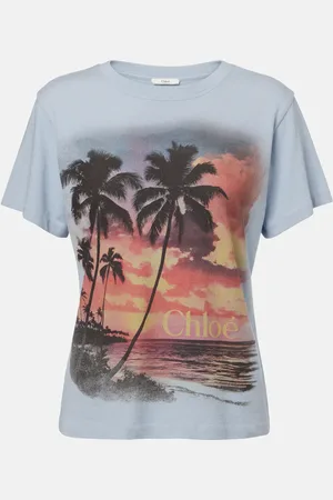 Chloé Printed cotton T-shirt