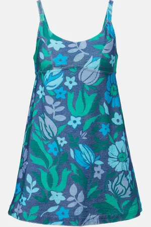 Chloé Floral cotton jersey minidress