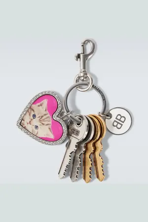 Balenciaga Embellished bag charm