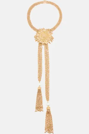 Chloé Sunflower chain necklace