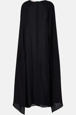 Plan C Georgette midi dress