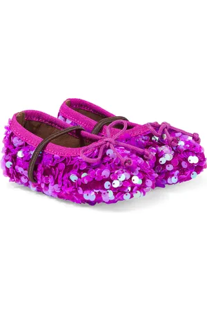 PèPè Baby Lulu sequined ballet flats