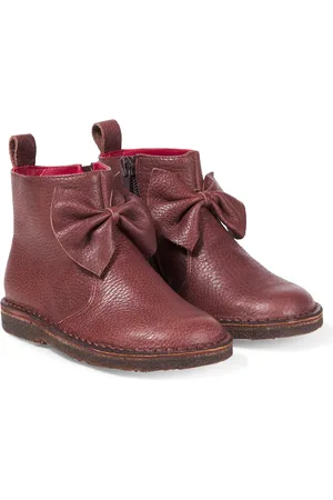 PèPè Kava bow-detail leather boots