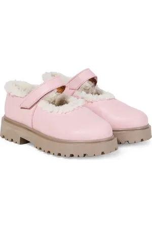 PèPè Leather Mary Jane flats